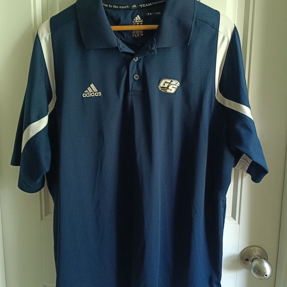 Adidas Georgia Southern University Eagles Embroidered Polo Men's Large Climacool